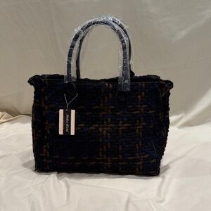 Mellow World Black and Brown Women's Tote Bag